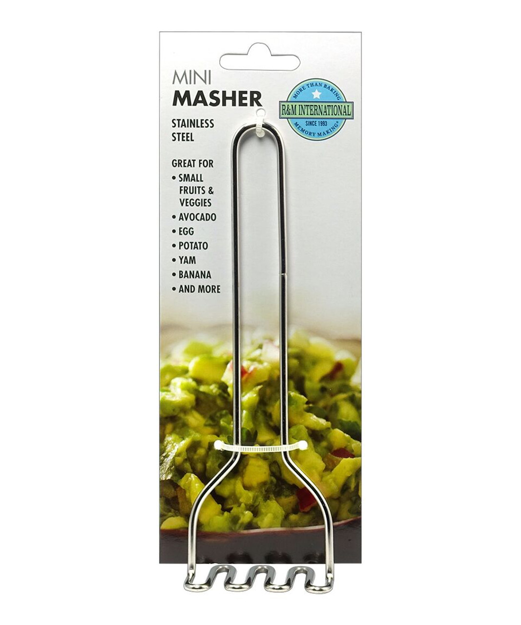 Mighty Masher – Stainless Steel Baby Food Masher | Mini Avocado Masher,  Stainless Steel Potato Masher | Food Masher Tool, Baby Food Smasher | Egg