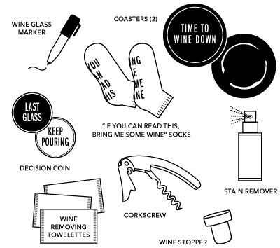 Wine Night Tin Little Obsessed