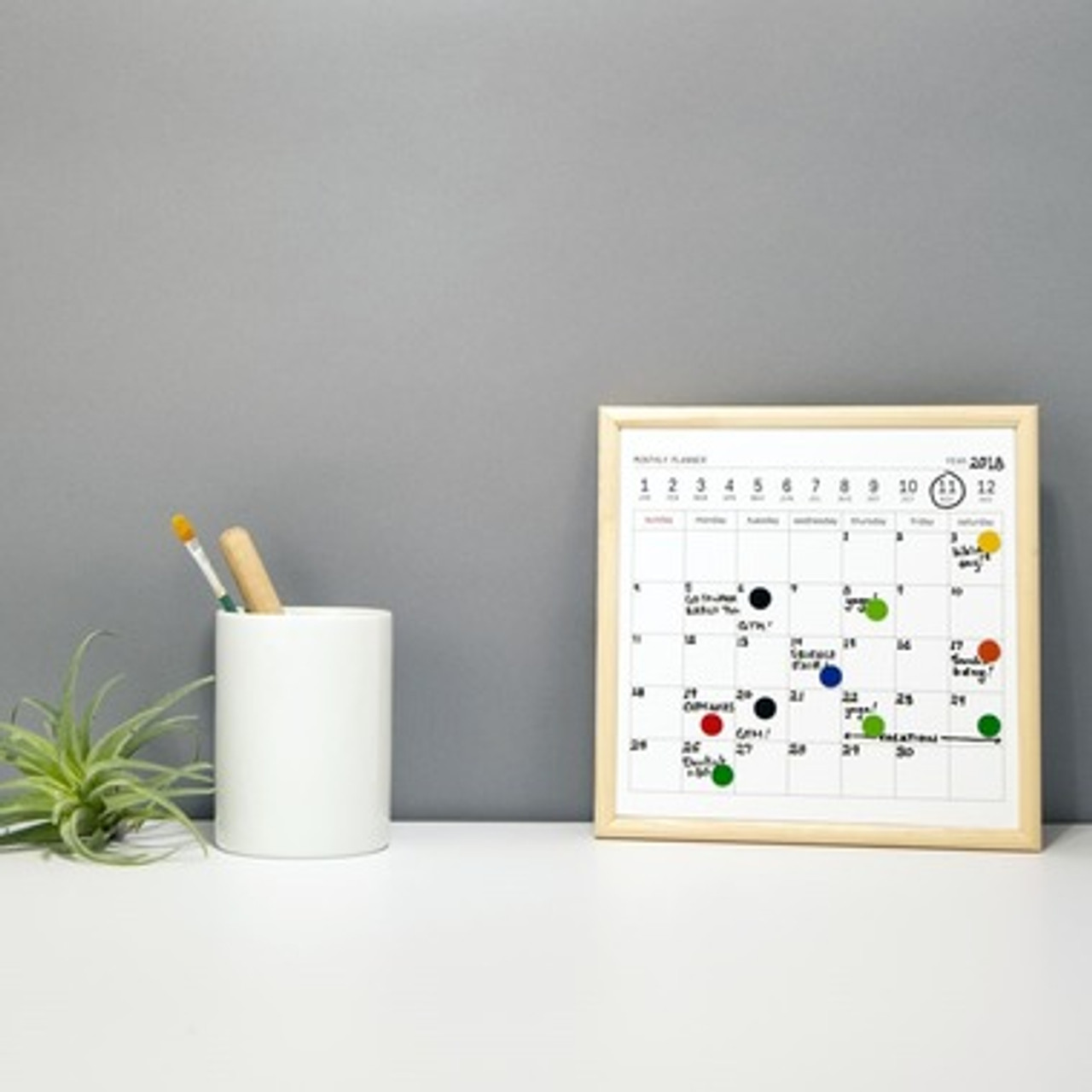 Mini Whiteboard Calendar Little Obsessed