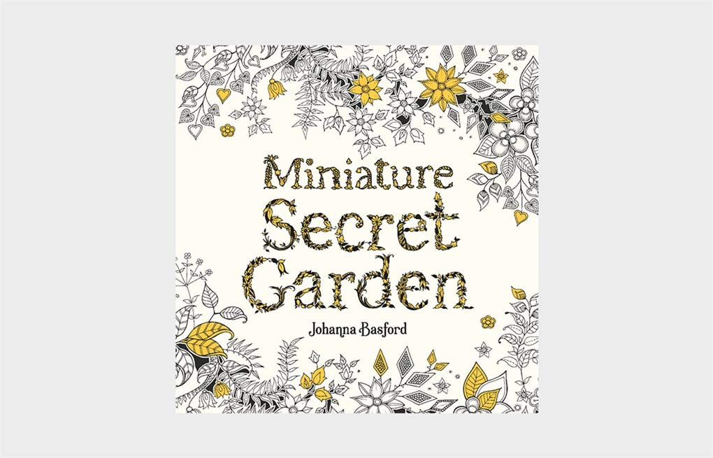 Miniature Secret Garden: A Pocket-sized Adventure Coloring Book
