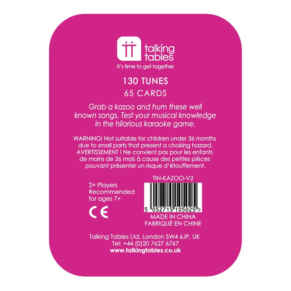 Kazoo Karaoke in a Tin Little Obsessed