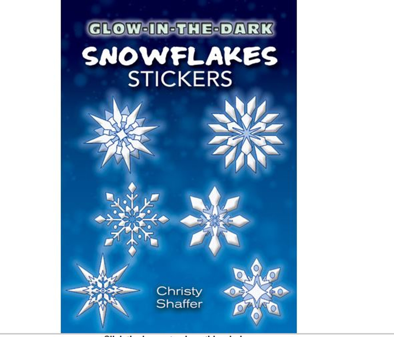 Glow-in-the-Dark Snowflakes Stickers [Book]