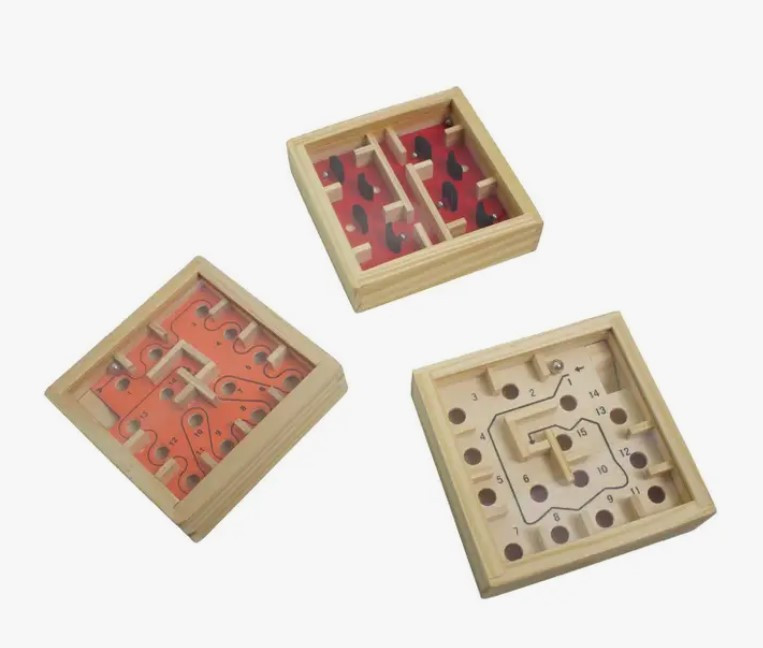 Mini Labyrinth Challenge Game (Assorted) - Little Obsessed