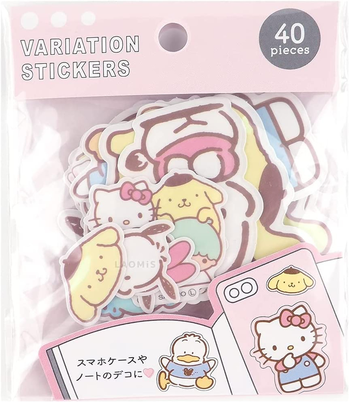 Sanrio Character Sticker Pack - Little Obsessed