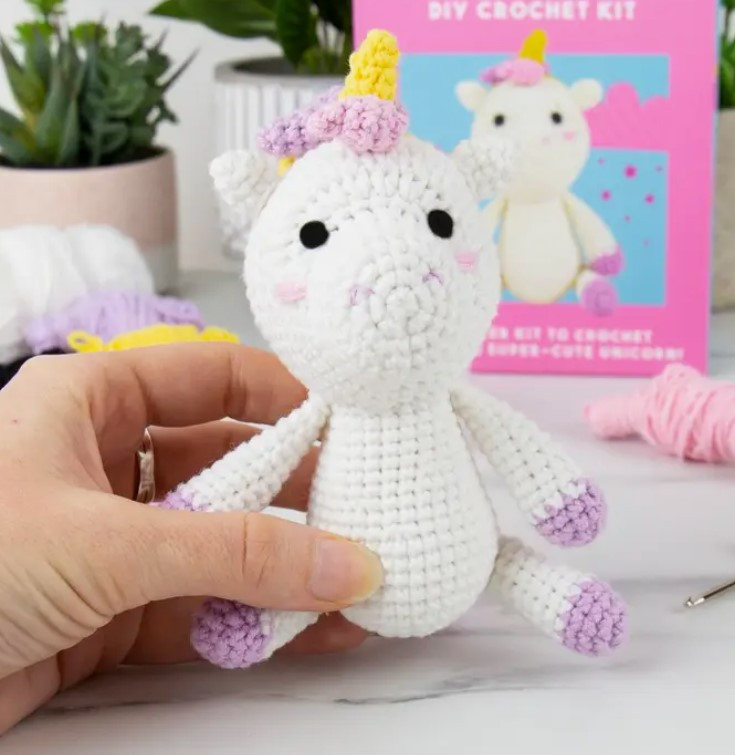 Unicorn DIY Crochet Kit Little Obsessed