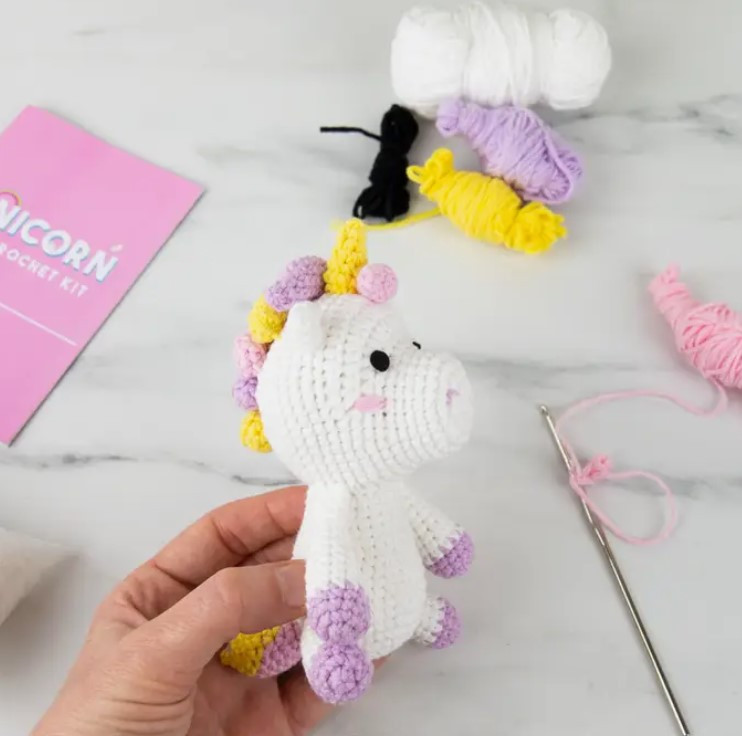 Unicorn DIY Crochet Kit Little Obsessed