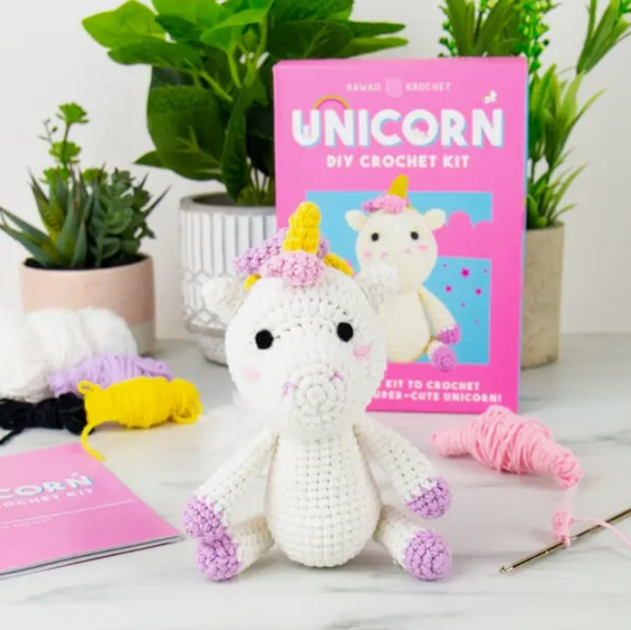 Unicorn DIY Crochet Kit