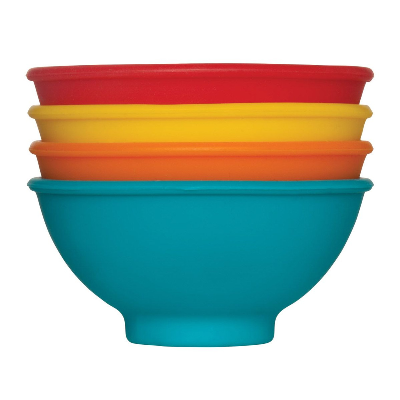 Mrs. Anderson's Baking Silicone Pinch and Prep Bowls, Set of 4