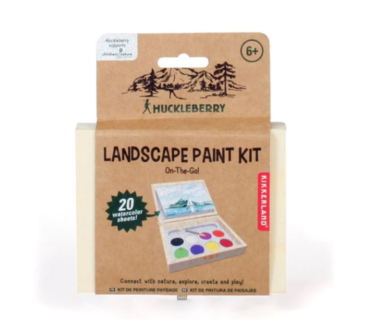 Kikkerland Huckleberry Landscape Paint Kit