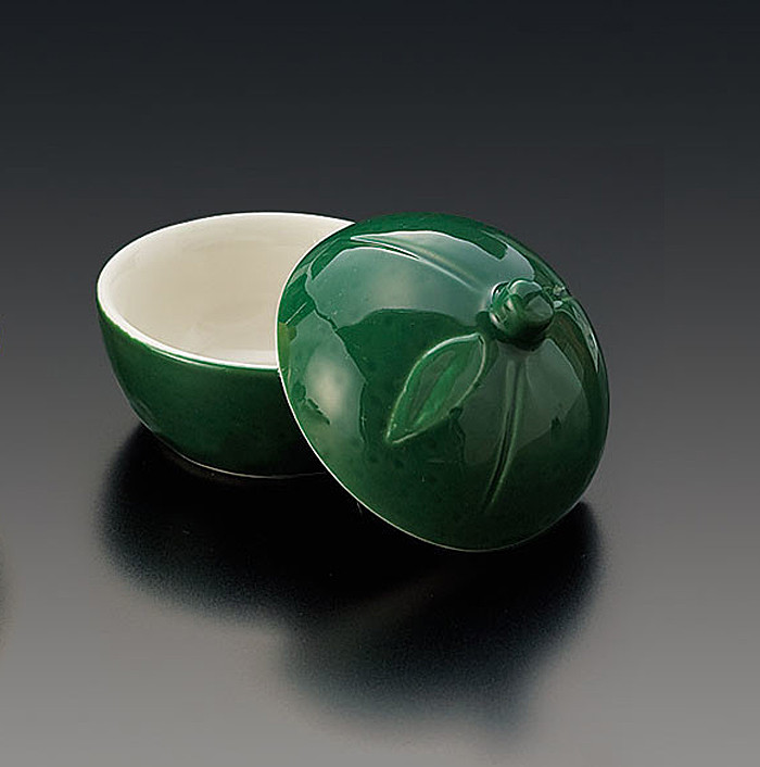 置物 Lime Small Ceramic Lime Container - Little Obsessed