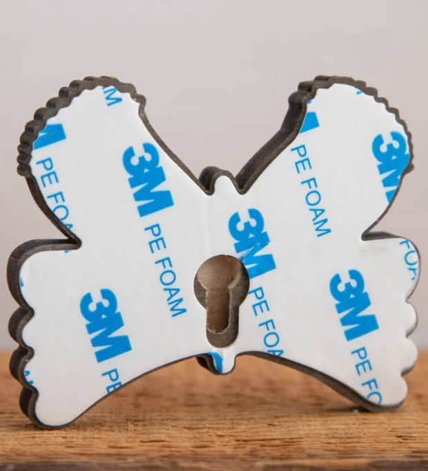 Natural Life Flower Wooden Wall Hooks, Set of 2 Little Obsessed