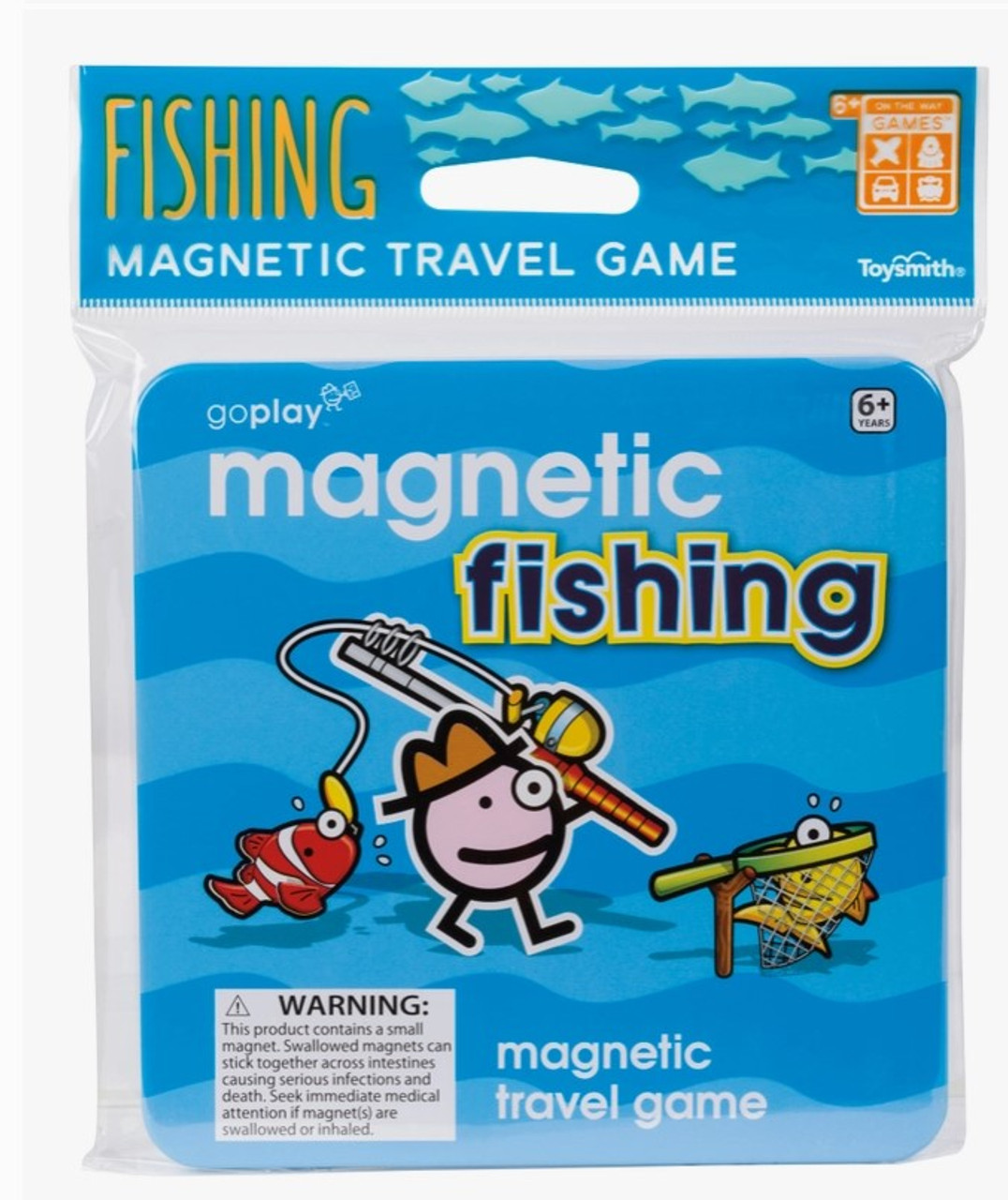 Travofun Magnetic Fishing Game for Kids 3-8 - Perfect Travel Toy for Toddlers - Fun Road Trip & Airplane Activity - Camping Game Essentials
