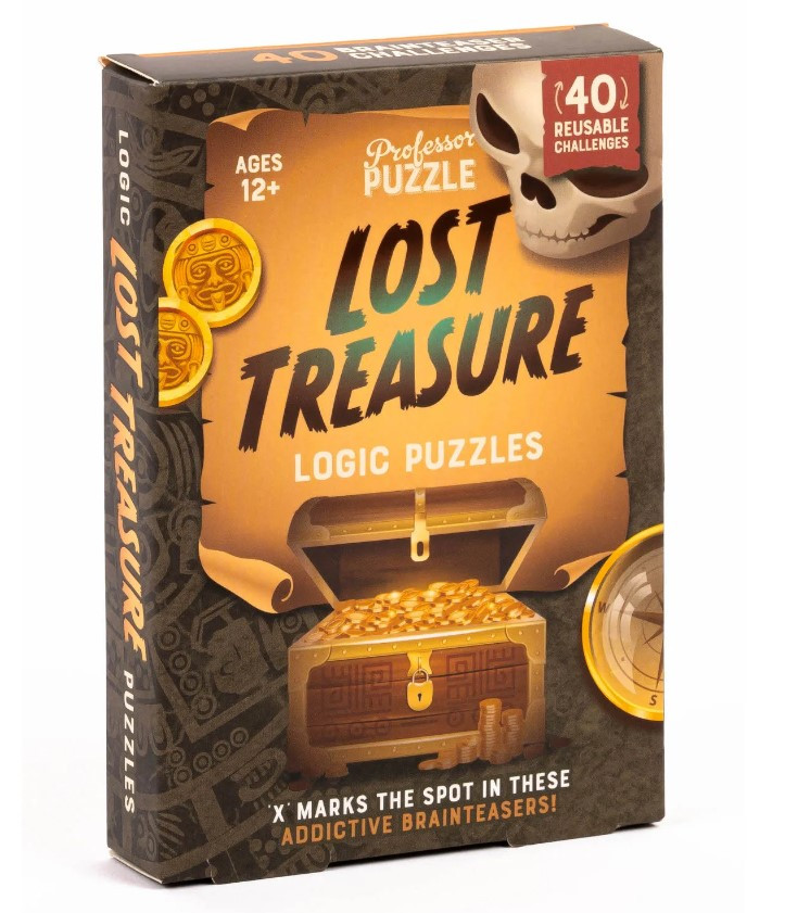 Lost Treasure Logic Puzzles - Little Obsessed