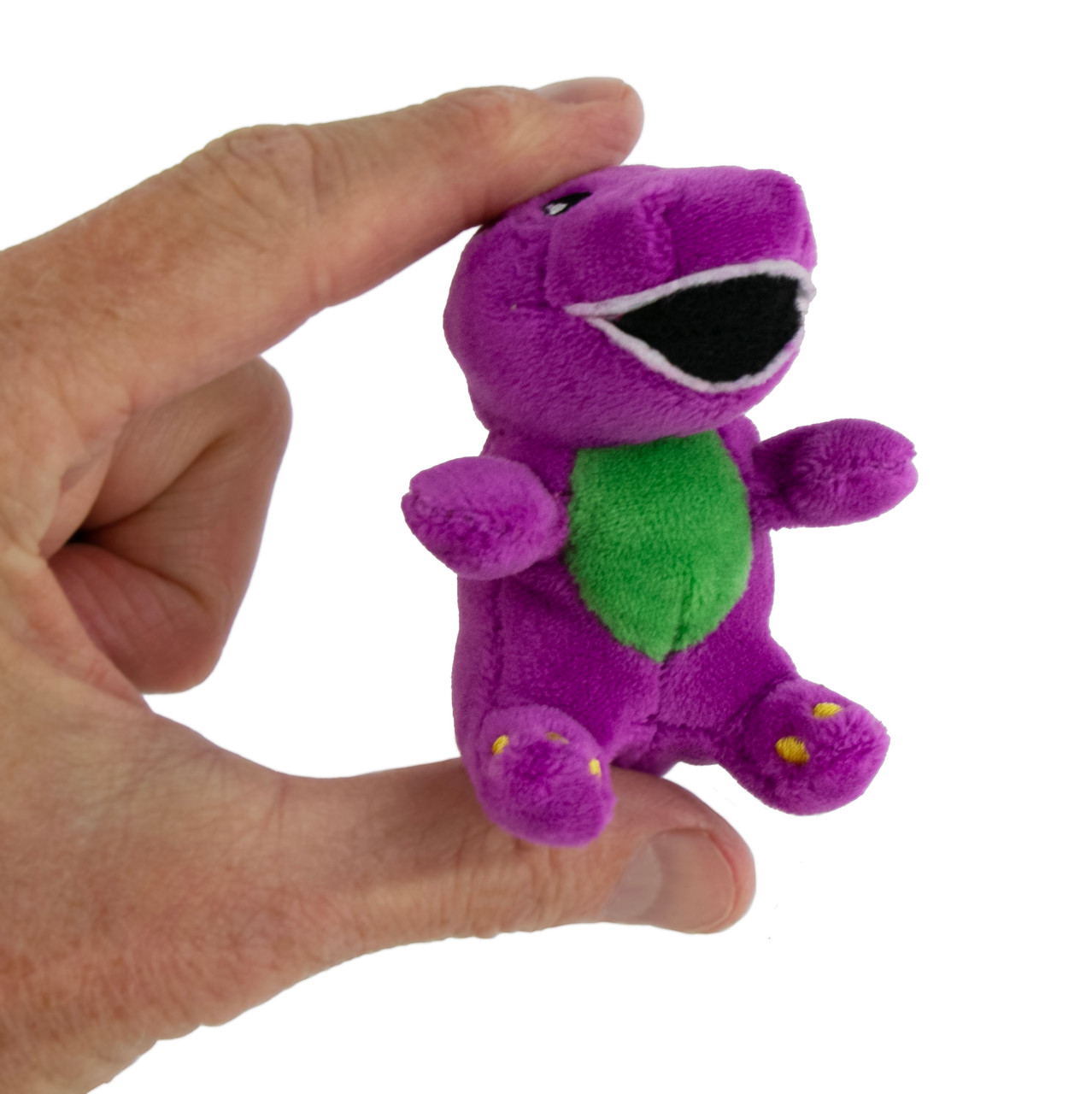 World's Smallest Barney Plush - Little Obsessed
