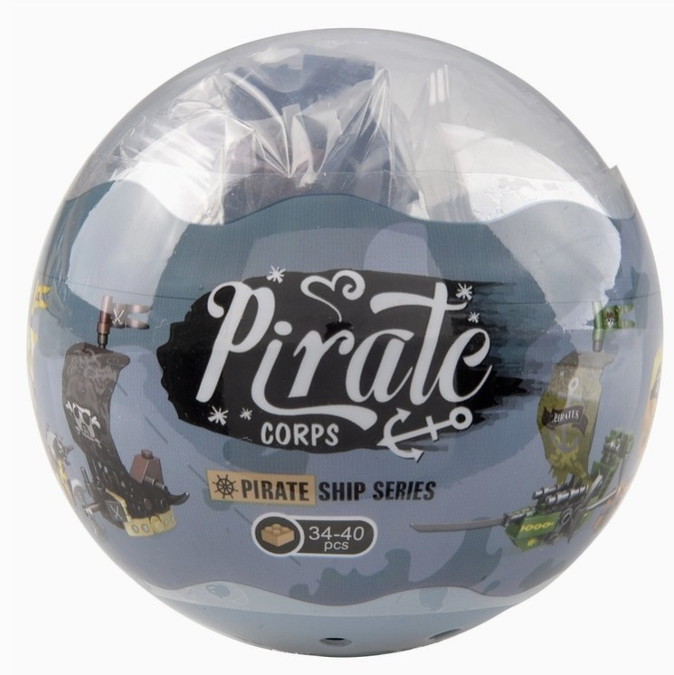 Building Blocks Pirate Ship Blind Capsule - Little Obsessed