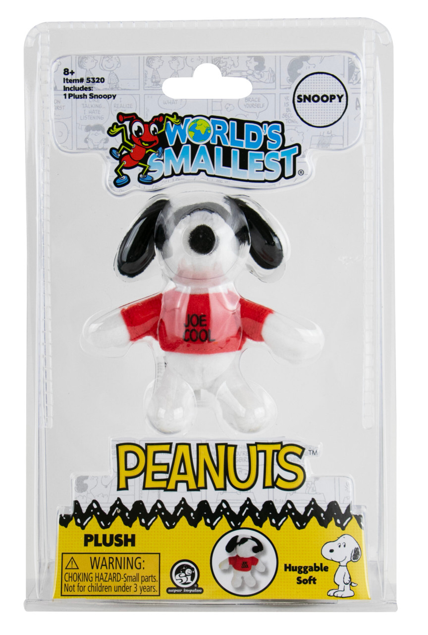 World's Smallest Peanuts Plush - Little Obsessed