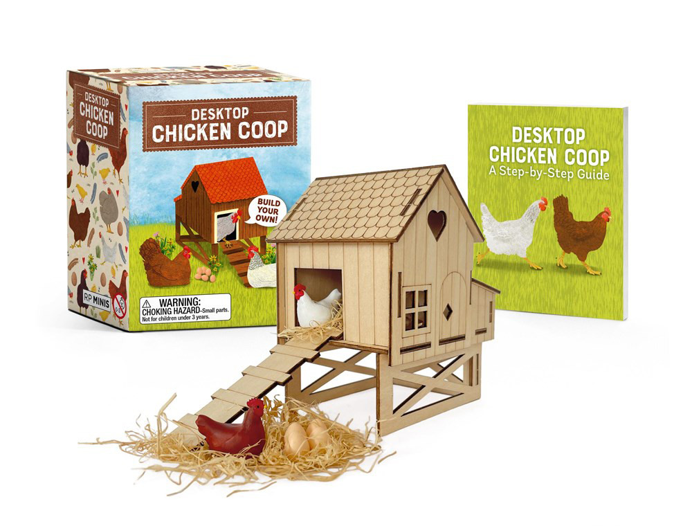 Desktop Chicken Coop - Little Obsessed