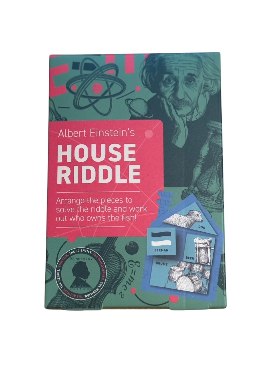 Albert Einstein's House Riddle Puzzle - Little Obsessed
