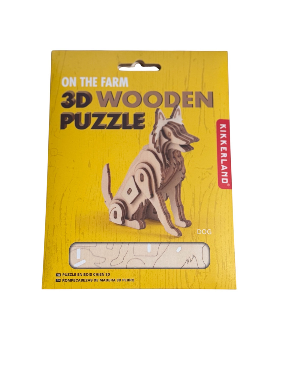 3D Wood Puzzle - Dog - Little Obsessed