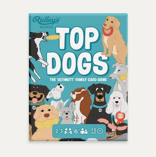   Top Dogs 置物 3体セット Top Dogs Family Card Game - Little Obsessed