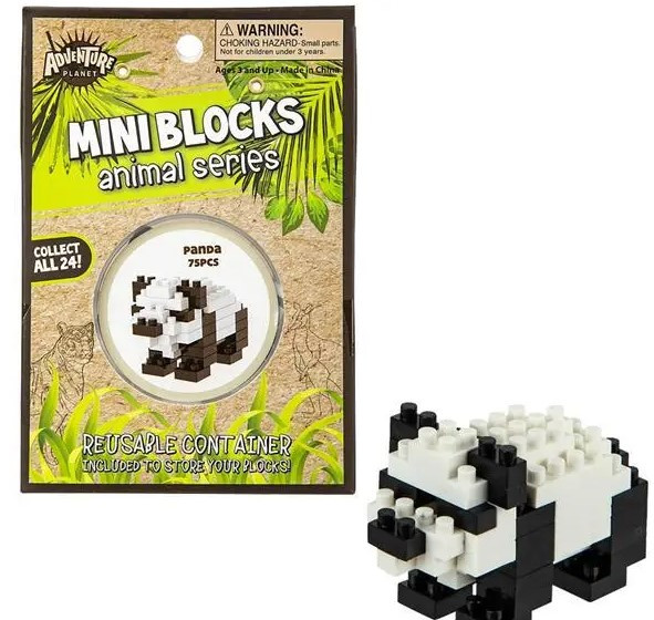Mini Blocks - Panda - Little Obsessed