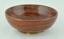 Marble Bowl -Saffron Brown Marble Bowl -Saffron Brown