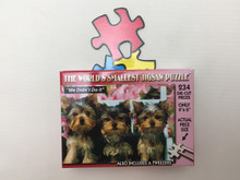World's Smallest Jigsaw Puzzle - We Didn't Do It Yorkies 