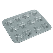 Fox Run Preferred Non-Stick Linked Heart Pan