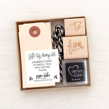 Gift Tag Stamp Set  Gift Tag Stamp Set