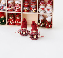 Assorted Sweater Folk Ornaments, Set of 2 Assorted Sweater Folk Ornaments, Set of 2