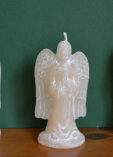 Small White Angel Candle Small White Angel Candle
