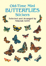 Dover Old Time Mini Butterfly Stickers Dover Old Time Mini Butterfly Stickers