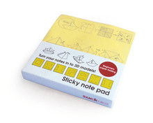 Origami Sticky Note Pad Origami Sticky Note Pad