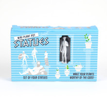 Plant Pot Mini Statues, Set of 4 Plant Pot Mini Statues, Set of 4