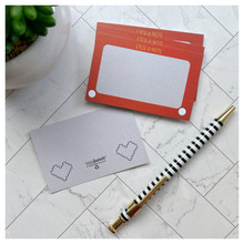 Mini Notecards - Etch A Note Mini Notecards - Etch A Note