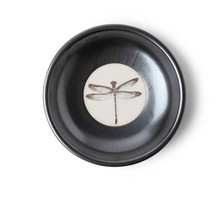 Black Dragonfly Sauce Dish Black Dragonfly Sauce Dish