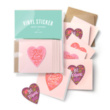 Vinyl Sticker Mini Notes  Vinyl Sticker Mini Notes