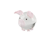 Glass Pig Figurine Glass Pig Figurine