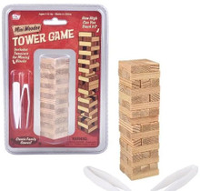 Mini Wood Stacking Tower Game Mini Wood Stacking Tower Game