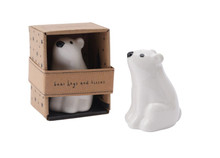 Ceramic Polar Bear Figure Ceramic Polar Bear Figure