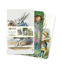 Alice in Wonderland Mini Notebook Collection, Set of 3 Alice in Wonderland Mini Notebook Collection, Set of 3