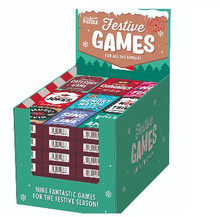 Festive Matchbox Games, Assorted  Festive Matchbox Games, Assorted