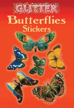 Glitter Butterflies Stickers Glitter Butterflies Stickers