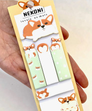 Nekoni Corgi Sticky Notes Nekoni Corgi Sticky Notes