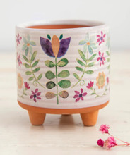 Natural Life Mini Artisan Folk Planter  Natural Life Mini Artisan Folk Planter