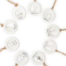 Porcelain Hanging Tag / Ornament Porcelain Hanging Tag / Ornament