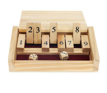Mini Wood Shut The Box Mini Wood Shut The Box