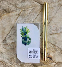 Sea Glass Mini Pineapple Notes  Sea Glass Mini Pineapple Notes