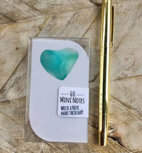 Sea Glass Mini Heart Notes Sea Glass Mini Heart Notes