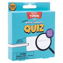 Teeny Town Quiz  Teeny Town Quiz